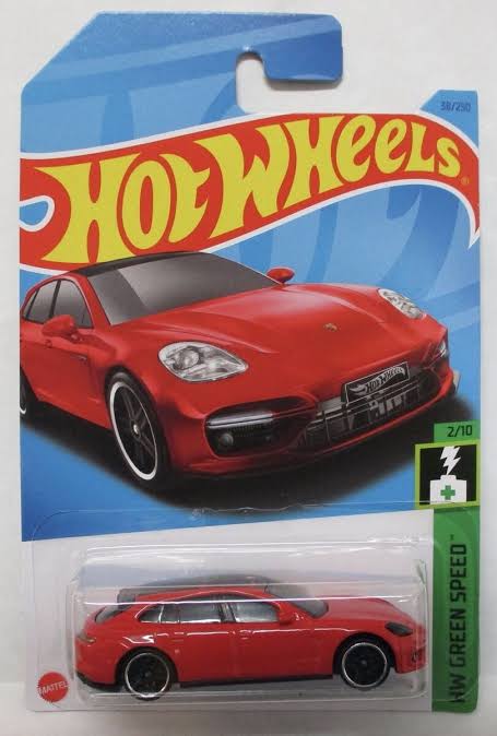 Porsche Panarama Red imported Mainline Harla Hotwheels Diecast