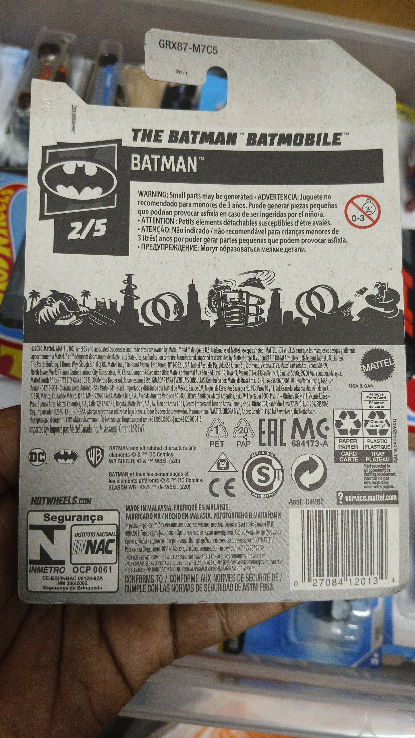 Hot Wheels THE BATMAN BATMOBILE' Hotwheels Mainlines