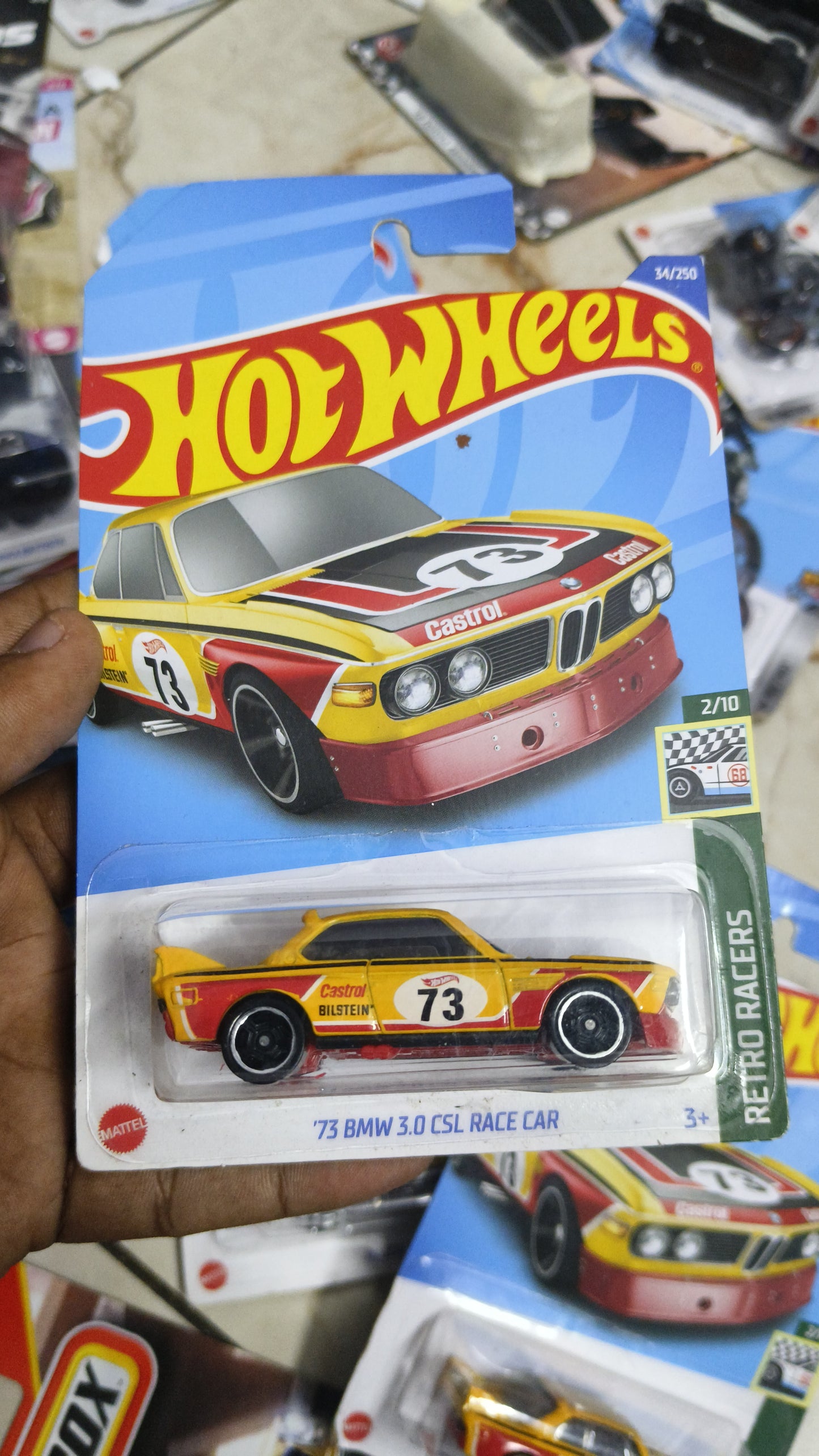 Hot Wheels 73 Bmw 3.0 CSL Race Car - Harla Hotwheels Diecast