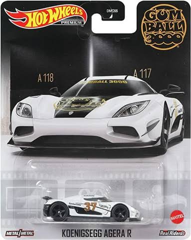 Hot wheels gumball 3000 Koenigsegg Agera R Hotwheels Premium's