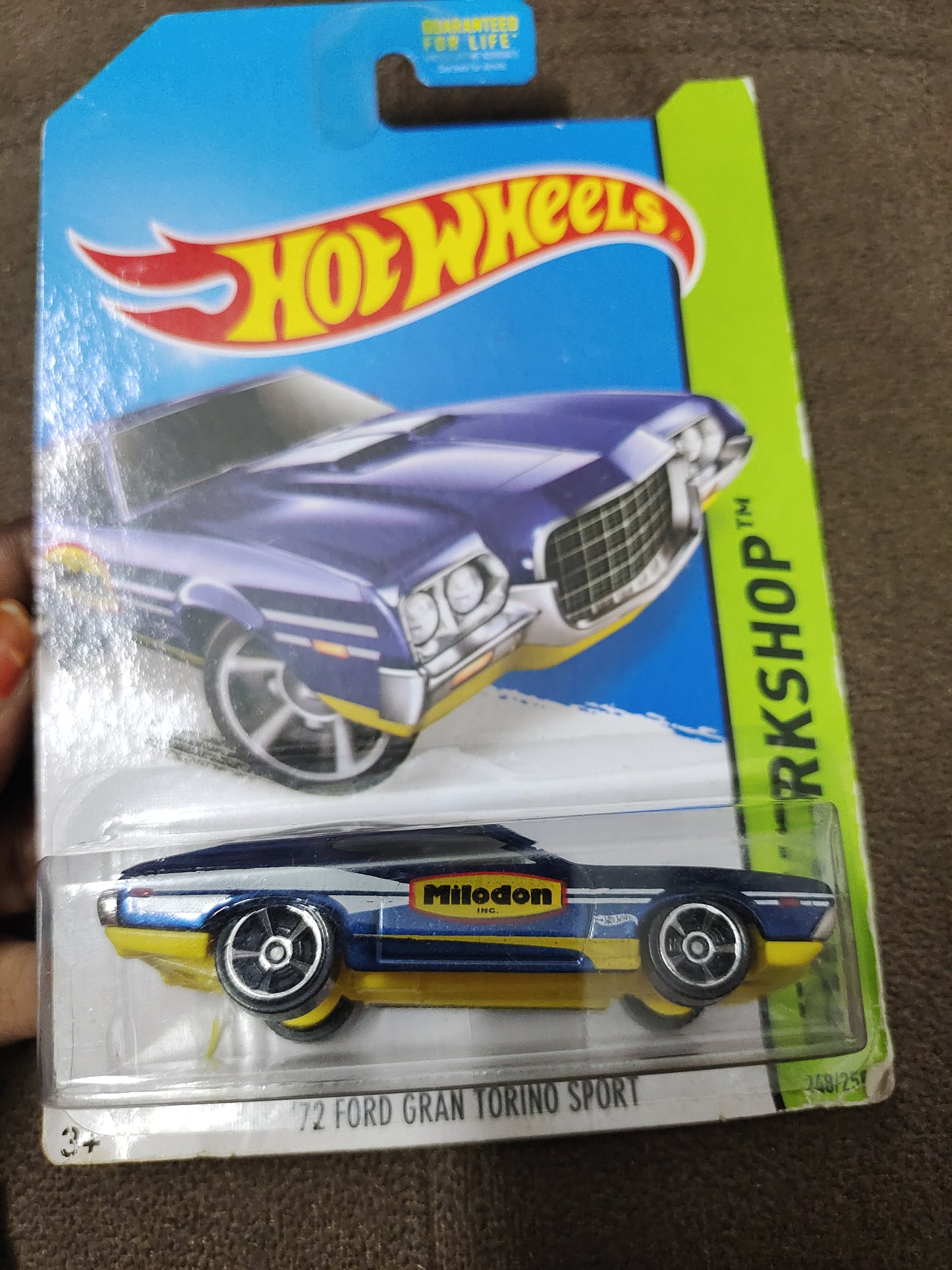 Hot Wheels 72 Ford Gran Torino Sport Hotwheels Mainline's (Imported)