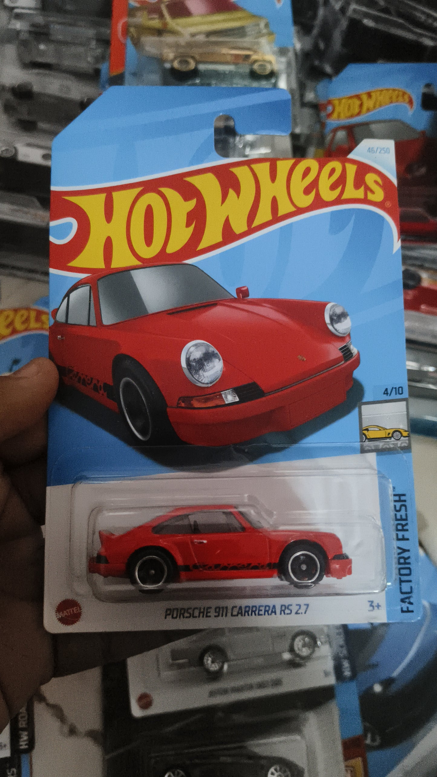 Hot Wheels Porsche 911 Carrera Rs 2.7 - Harla Hotwheels Diecast