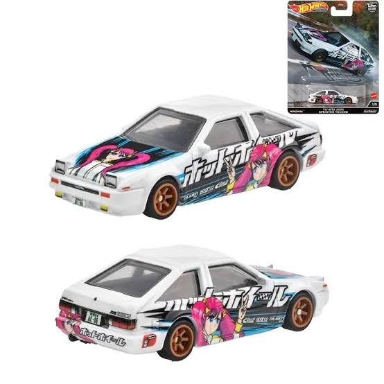 Hot Wheels Toyota AE86 Sprinter Trueno Hotwheels Premium's