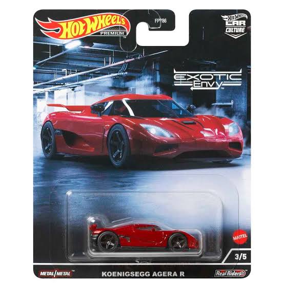 Hot wheels Koenigsegg Agera R Red Hotwheels Premium's