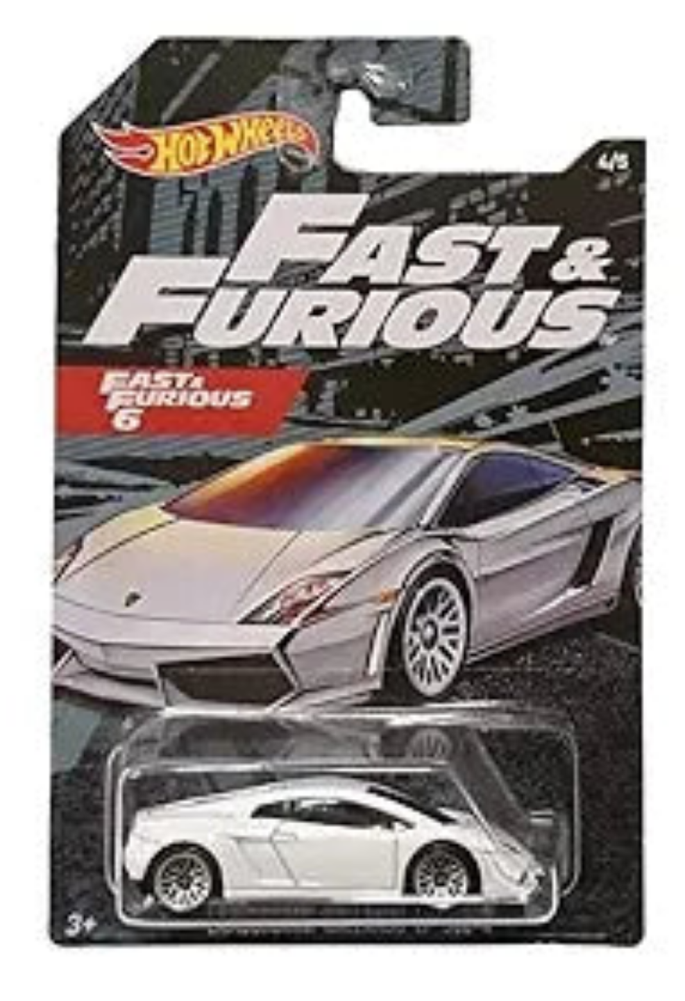 Fast and Furious 6 Lamborghini Imported Card (Pre-order) Harla Hotwheels Diecast