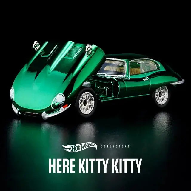 Jaugar E-Type RLC Harla Hotwheels Diecast