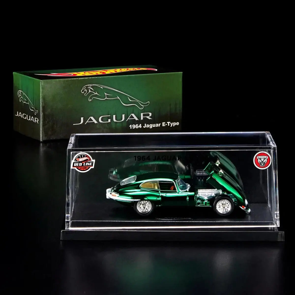 Jaugar E-Type RLC Harla Hotwheels Diecast