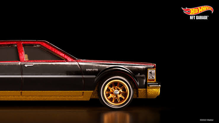 82 CADILLAC SEVILLE NFT GARAGE Harla Hotwheels Diecast