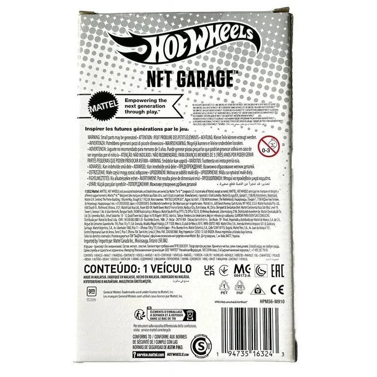 82 CADILLAC SEVILLE NFT GARAGE Harla Hotwheels Diecast