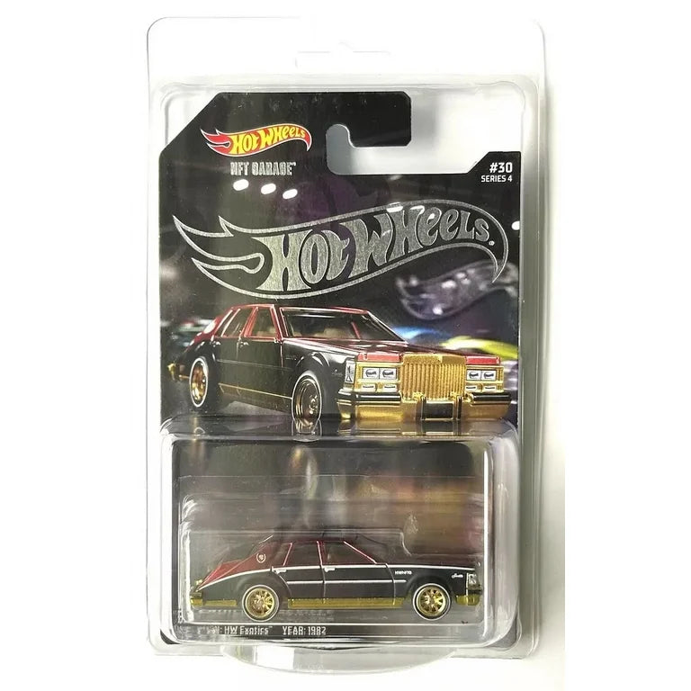 82 CADILLAC SEVILLE NFT GARAGE Harla Hotwheels Diecast