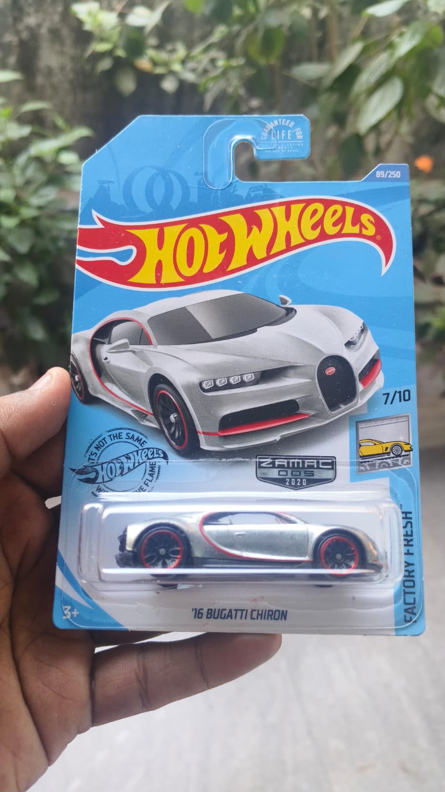 Hot wheels Buggati Zamac (USA INTERNATIONAL CARD)