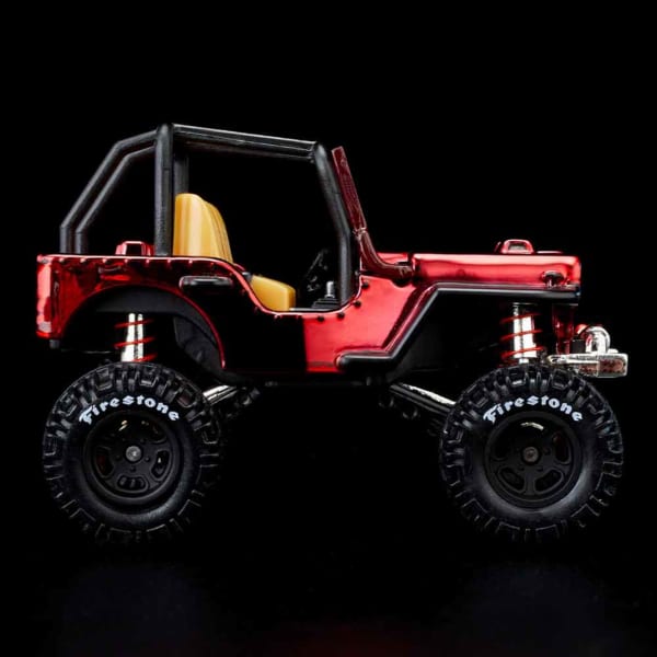 Hot Wheels RLC Exclusive 1944 Willys MB RED - Harla Hotwheels Diecast 
