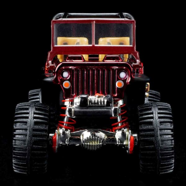 Hot Wheels RLC Exclusive 1944 Willys MB RED - Harla Hotwheels Diecast 