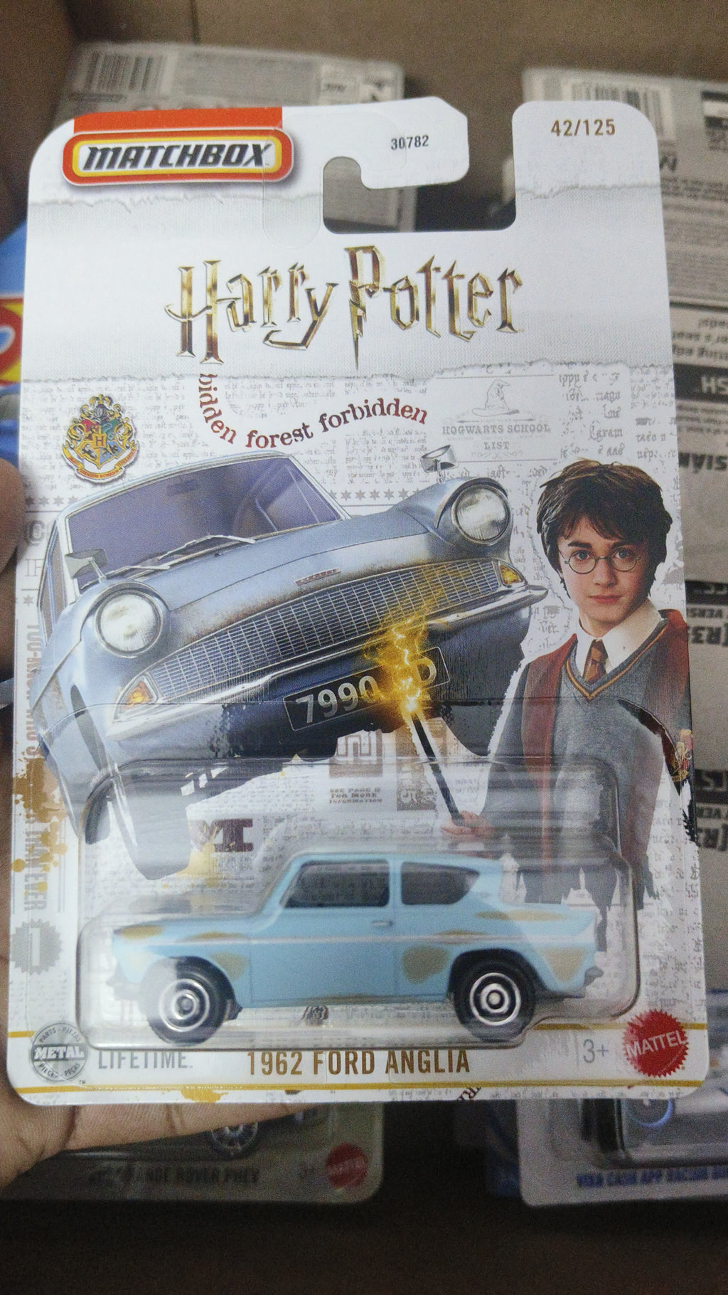 Matchbox Harry Potter 1962 Ford anglia - Harla Hotwheels Diecast 