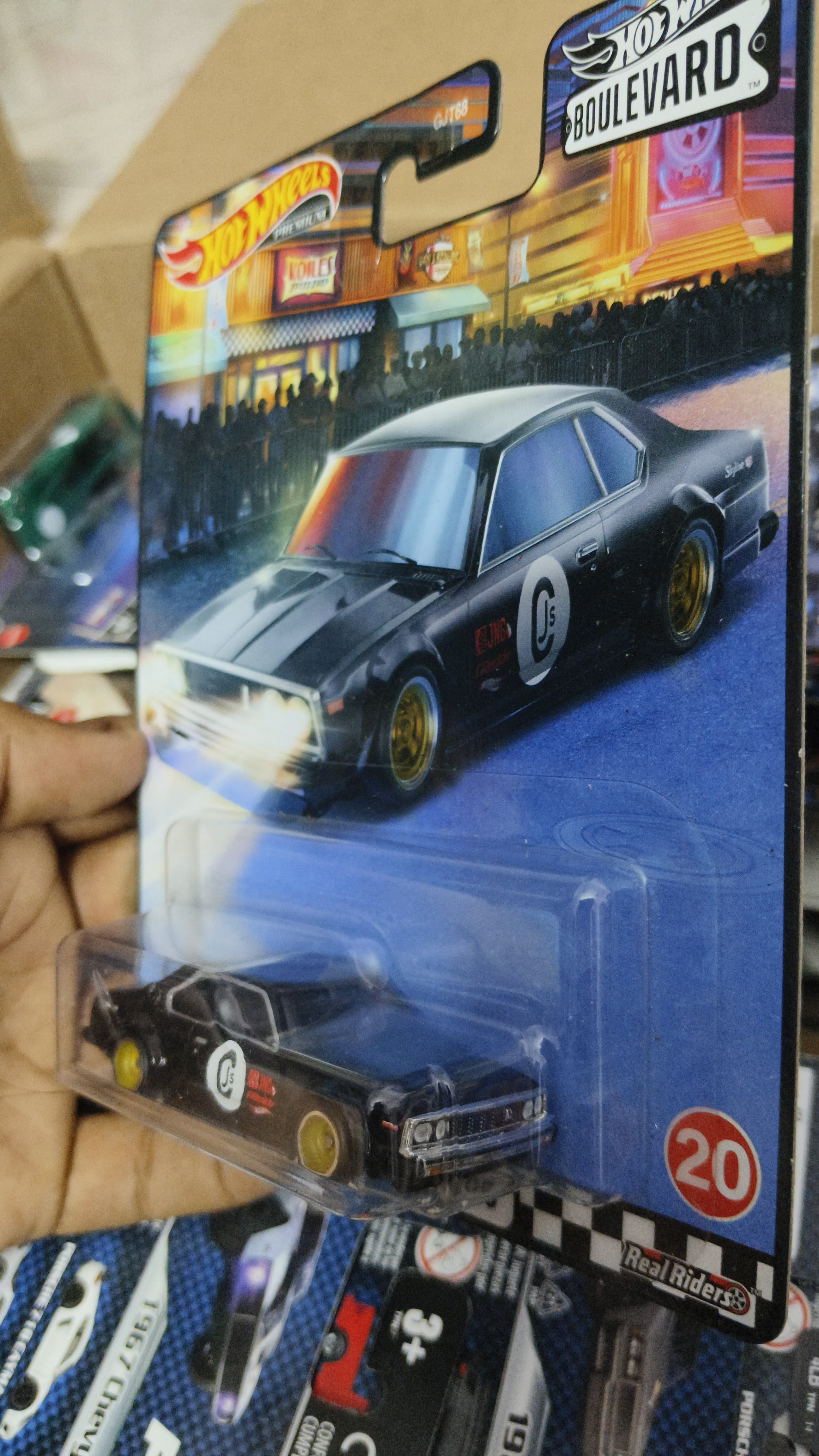 Hot Wheels Boulevard 20 Nissan Skyline C210 Imported card - Harla Hotwheels Diecast 