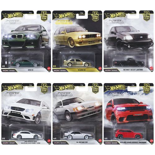 (Pre-Order) Hot Wheels Car Culture Power Trips with 92 BMW M3 CHASE Car check Description (Kid/Adults Toys) - Harla Hotwheels Diecast 