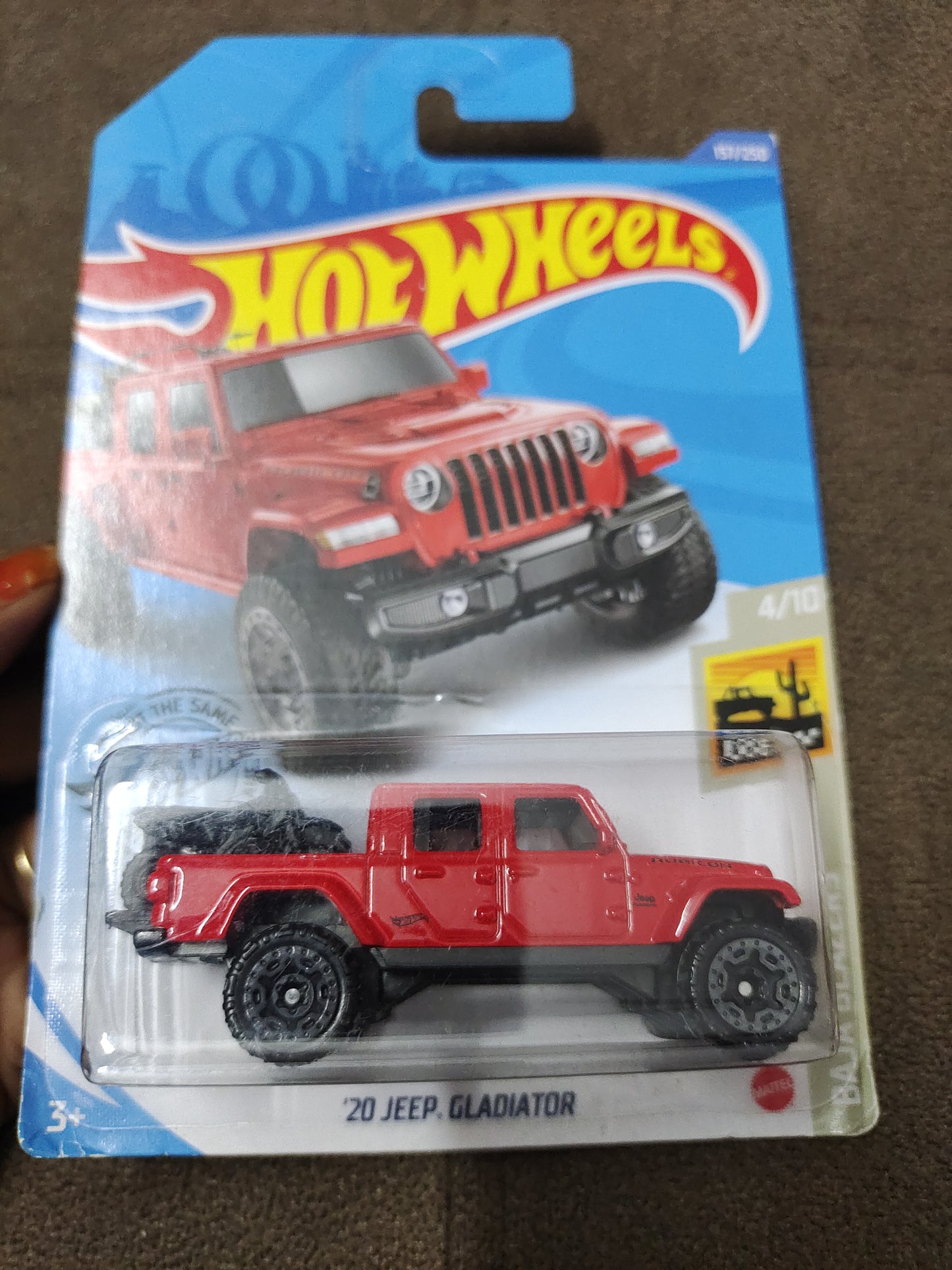 Hot Wheels 20 Jeep Gladiator Hotwheels Mainline's (Imported)