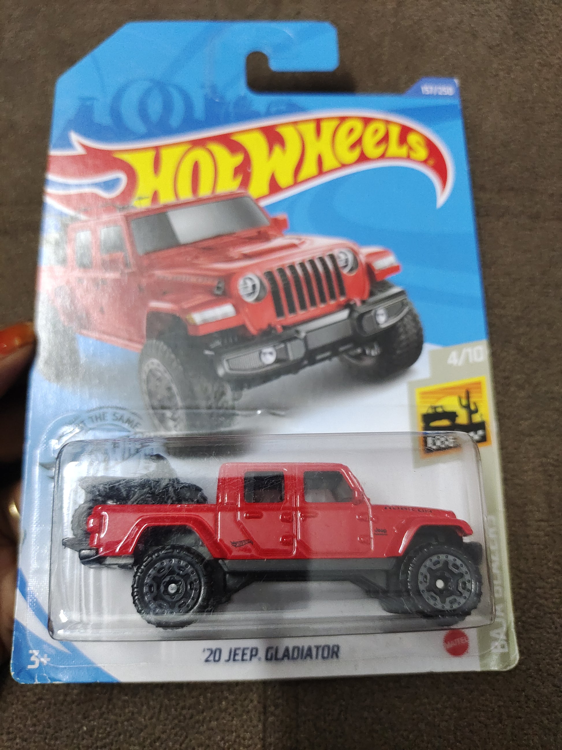 Hot Wheels 20 Jeep Gladiator Hotwheels Mainline's (Imported)