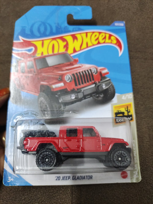 Hot Wheels 20 Jeep Gladiator Hotwheels Mainline's (Imported)