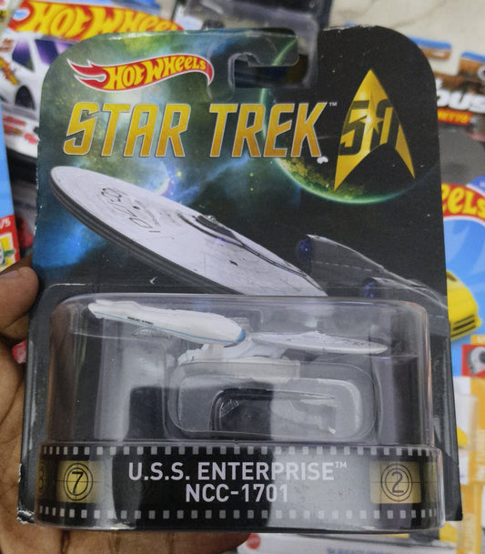 Hot Wheels STAR TREK U.S.S Enterprise NCC-1701 Hotwheels Premium's