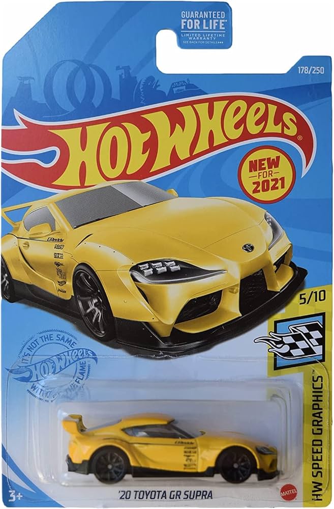 Hot Wheels Toyota GR Supra Hotwheels Mainline's (Imported)