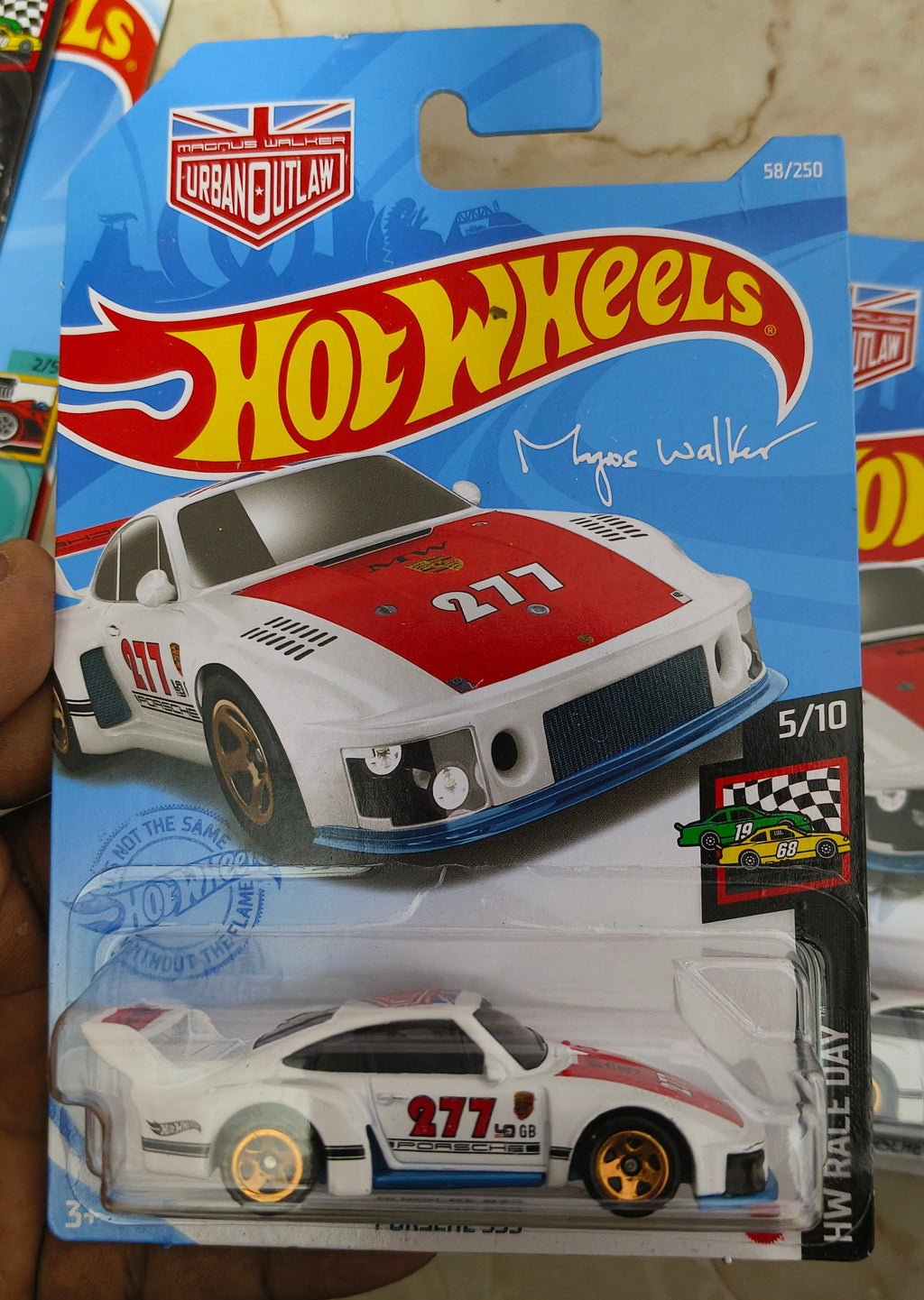 Hot Wheels Porsche 935 (Imported Card) Check card condition - Harla Hotwheels Diecast 