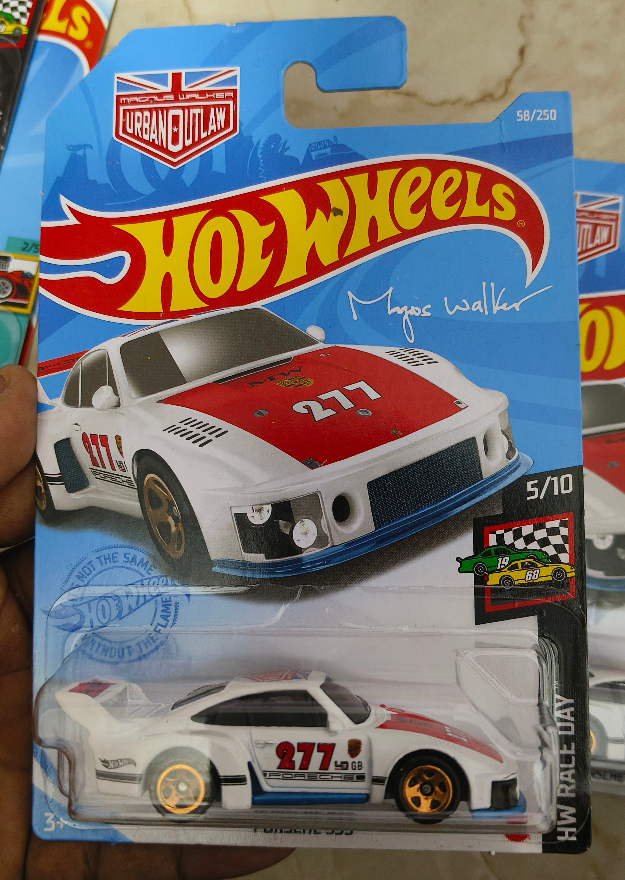 Hot Wheels Porsche 935 (Imported Card) Check card condition - Harla Hotwheels Diecast 