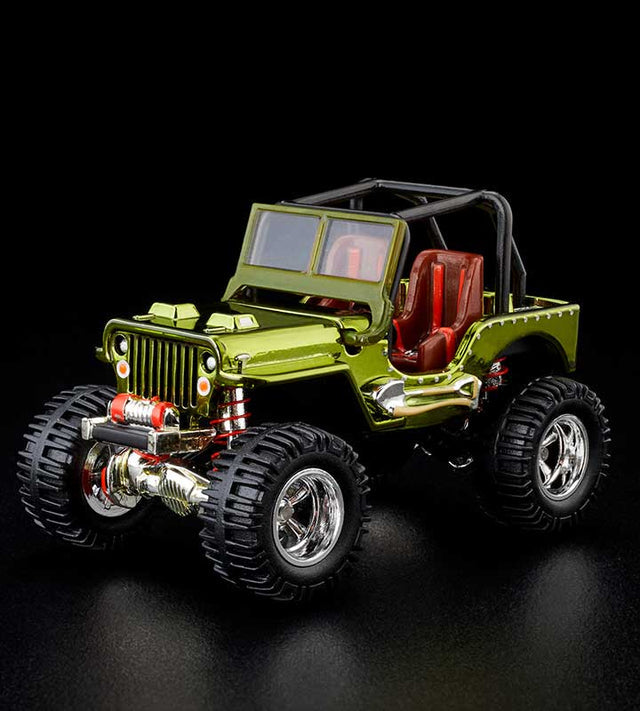 Hot Wheels RLC Exclusive 1944 Willys MB GREEN - Harla Hotwheels Diecast 