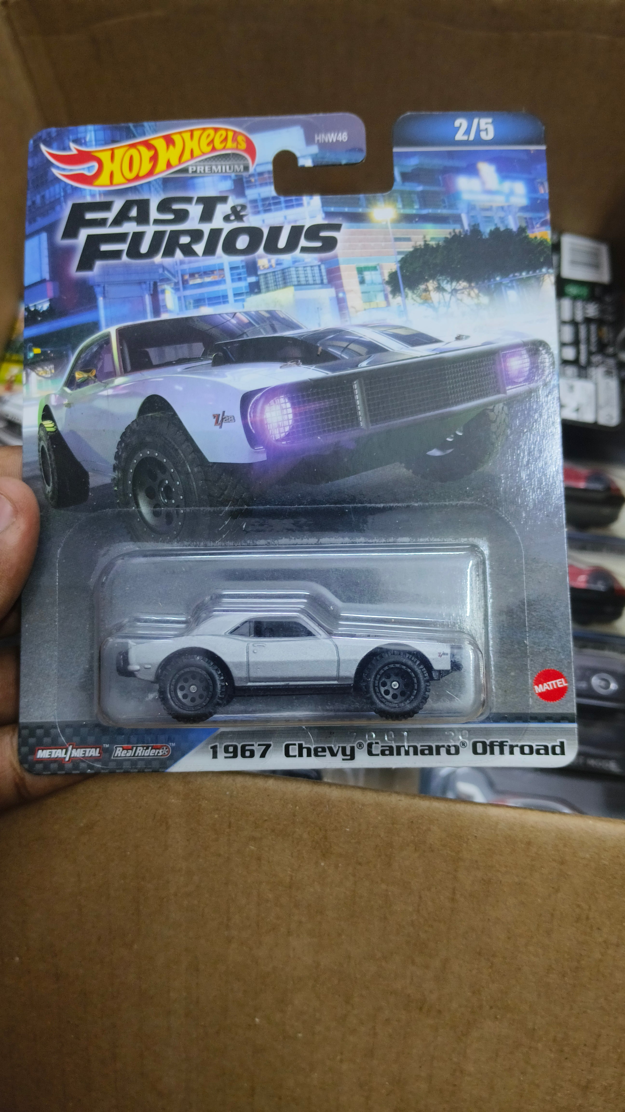 Fast and Furious Chevy Camaro (Imported Card) - Harla Hotwheels Diecast 