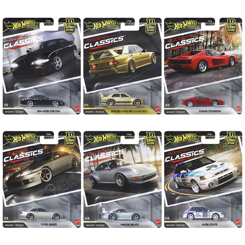 (Pre-Order) Hot Wheels Car Culture Classics with Mercedes-Benz 190 E 2.5 16 ECO II CHASE Car check Description (Kid/Adults Toys) - Harla Hotwheels Diecast 