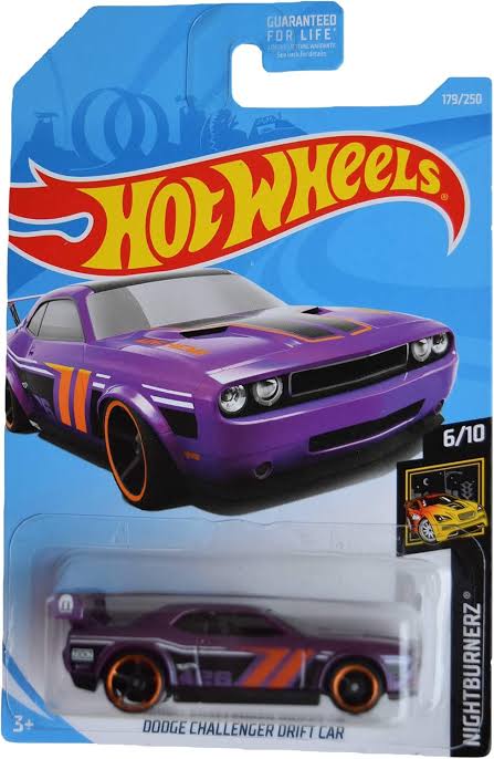 (Pre-order) Hot Wheels Dodge Challenger Drift Purple