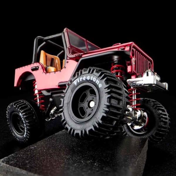 Hot Wheels RLC Exclusive 1944 Willys MB RED - Harla Hotwheels Diecast 
