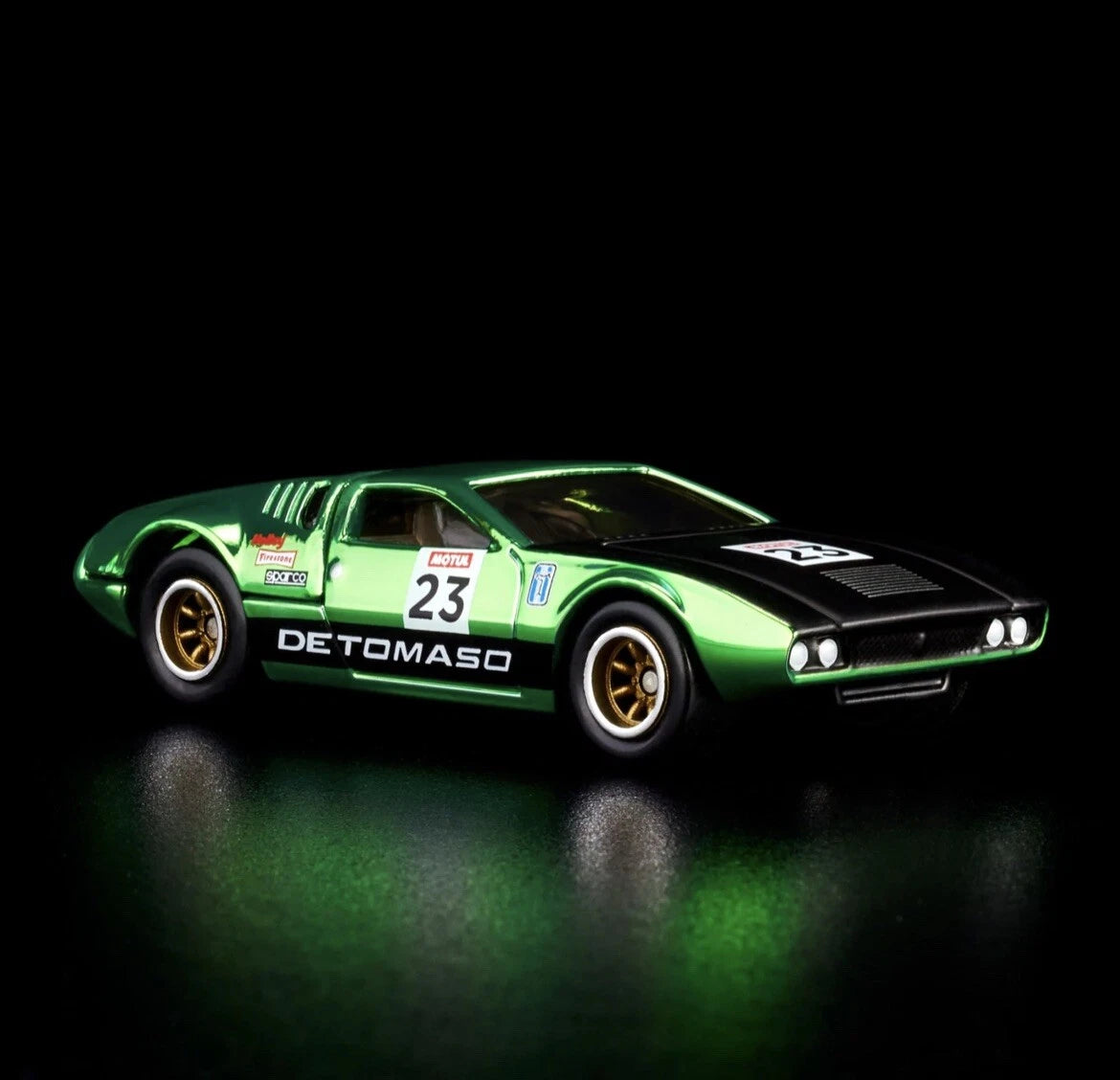 Hot Wheels RLC Special Edition 1971 De Tomaso Mangusta Green (Pre-order) - Harla Hotwheels Diecast 