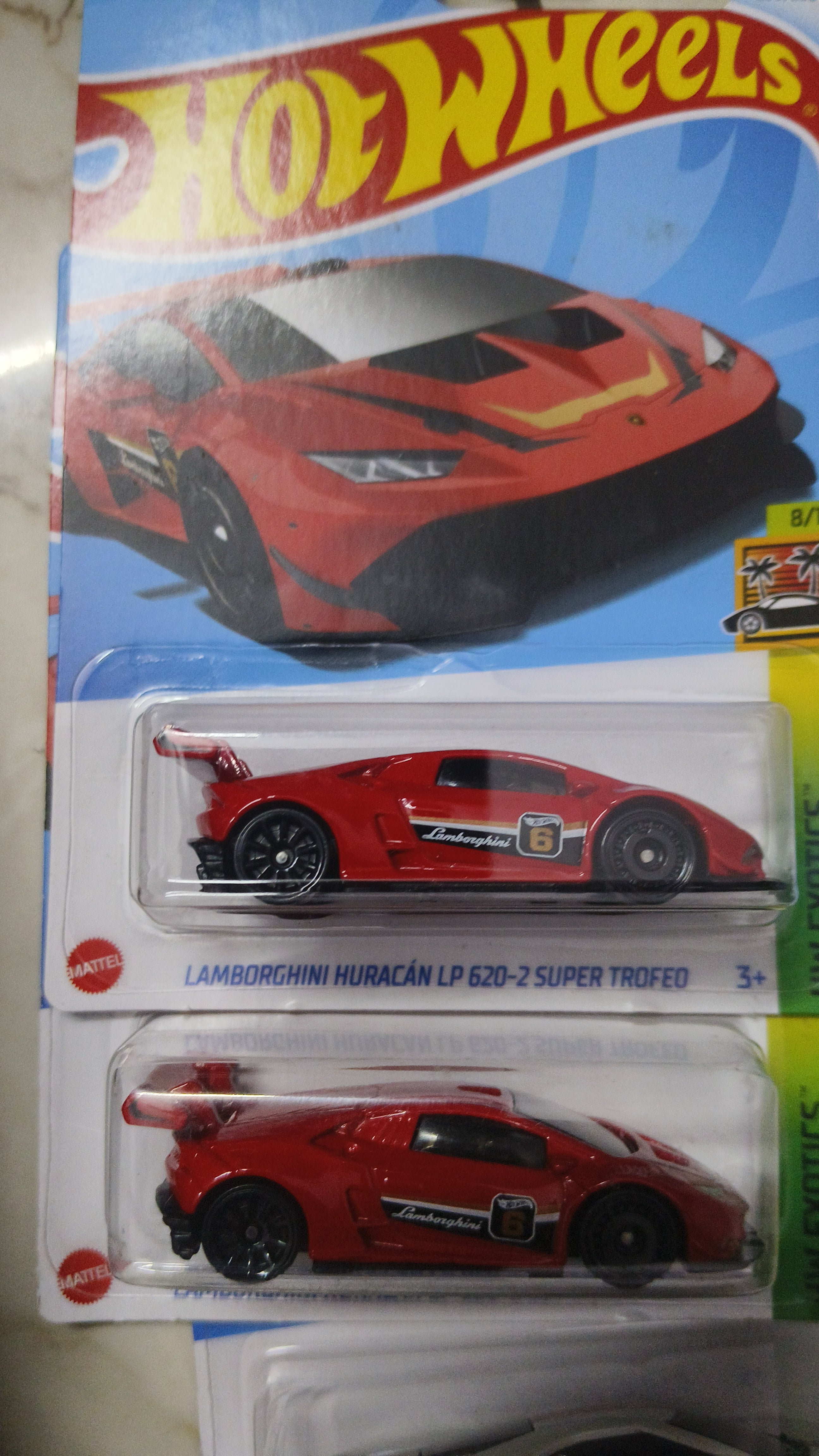 Hot Wheels Lamborghini Hurcan LP 620-2 Super Trofeo Hotwheels Mainlines