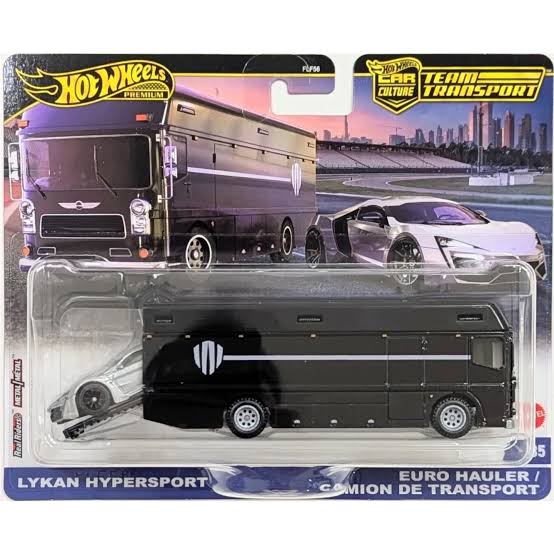 (Pre-order) Hot Wheels Ferrari Team Transport Case - Set of 2 Pcs