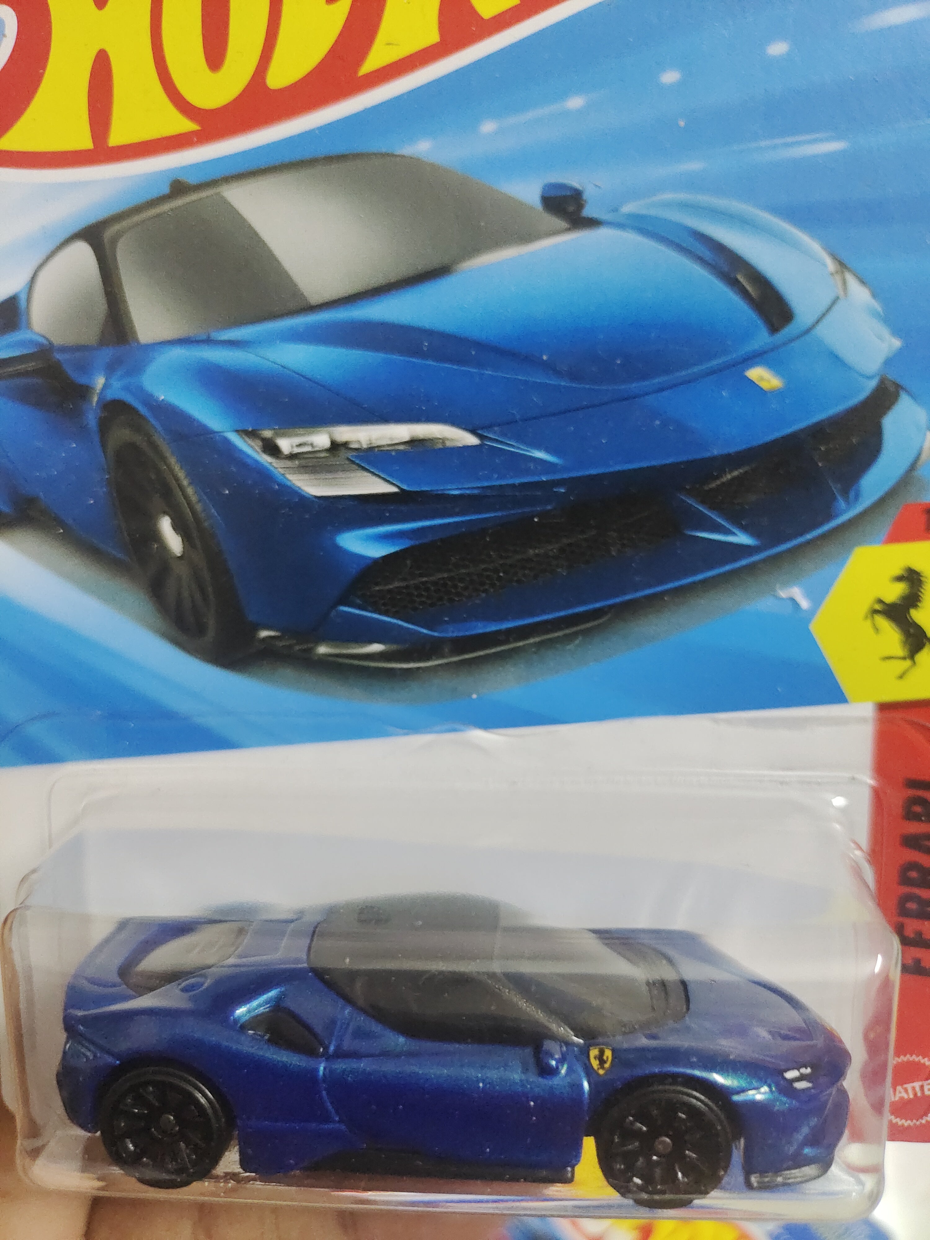 Hot Wheels Ferrari SF90 STRADALE (USA Card) - Harla Hotwheels Diecast 