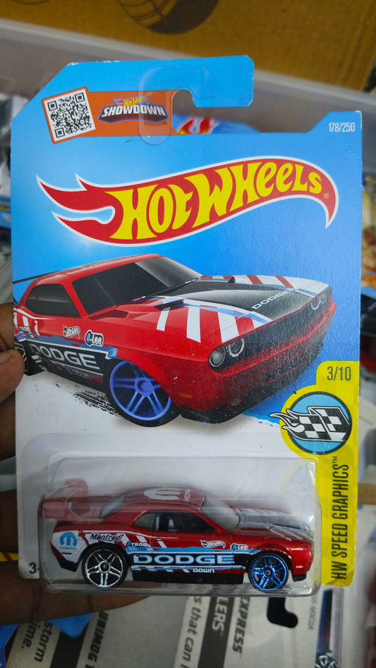 Dodge Challenger Drift Hotwheels Mainline's (Imported)