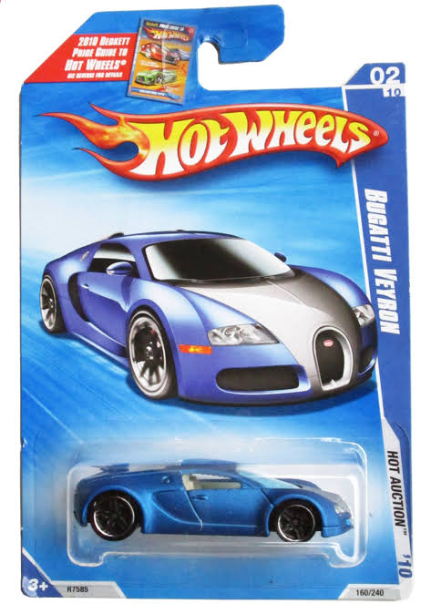 Hot wheels Buggati Veyron Hot Action 2010 Hotwheels Mainlines
