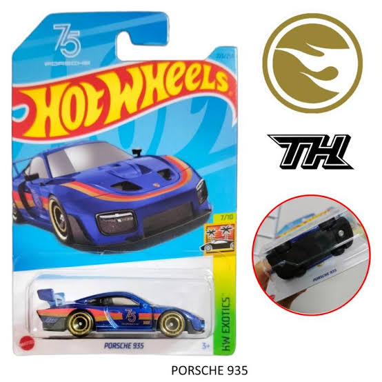 Hot Wheels Porsche 935 (With Protector) - Harla Hotwheels Diecast 