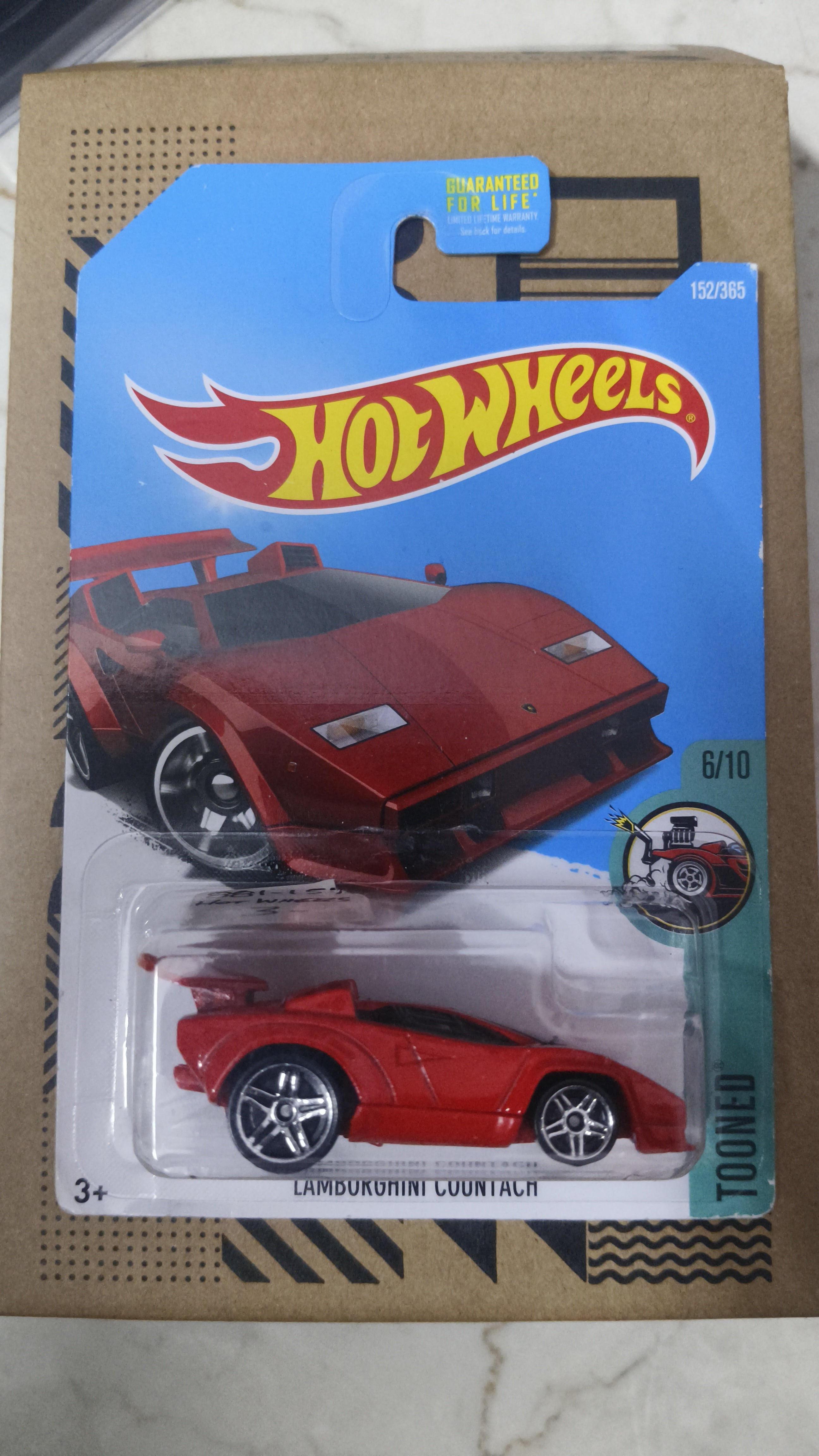 Hot Wheels Lamborghini Countach (US Card) - Harla Hotwheels Diecast 