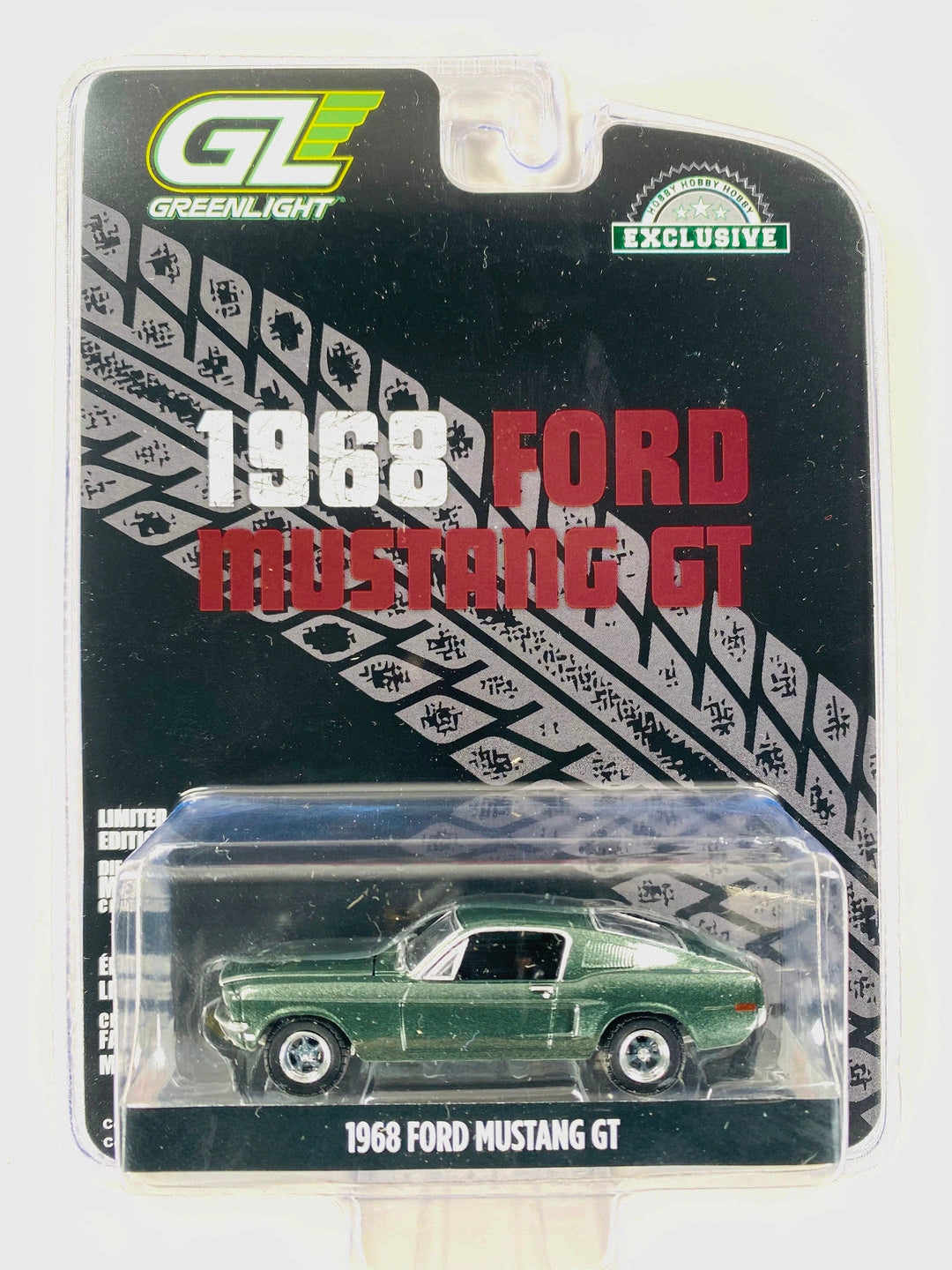 Green Light 1967 Ford Mustang GT - Harla Hotwheels Diecast 