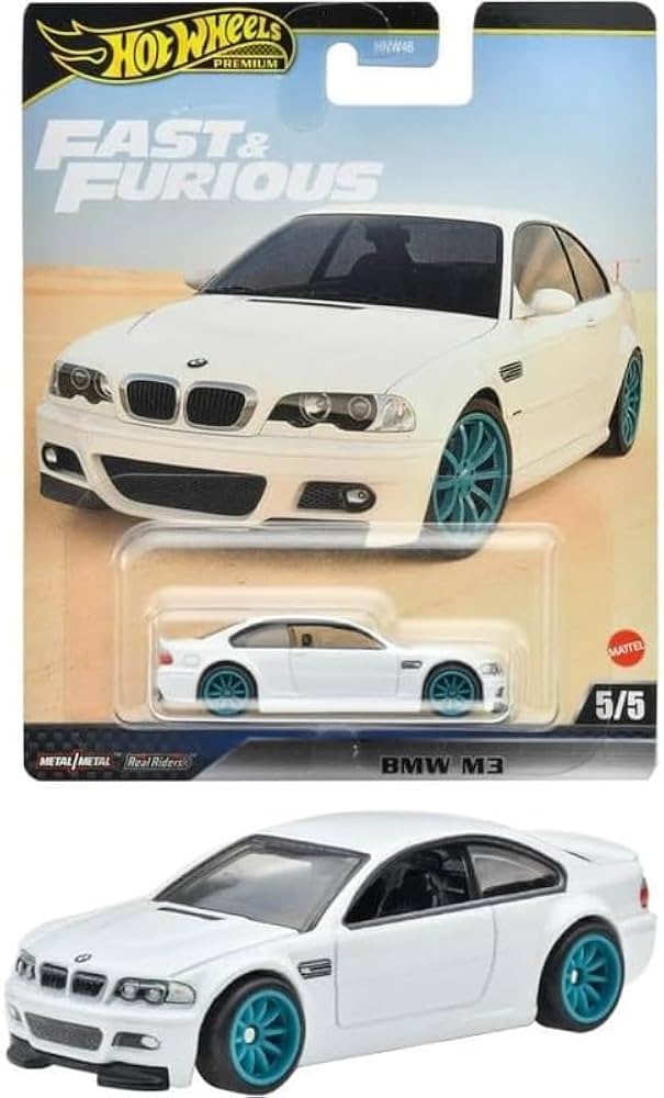 Fast and Furious BMW M3 Premium Card Harla Hotwheels Diecast