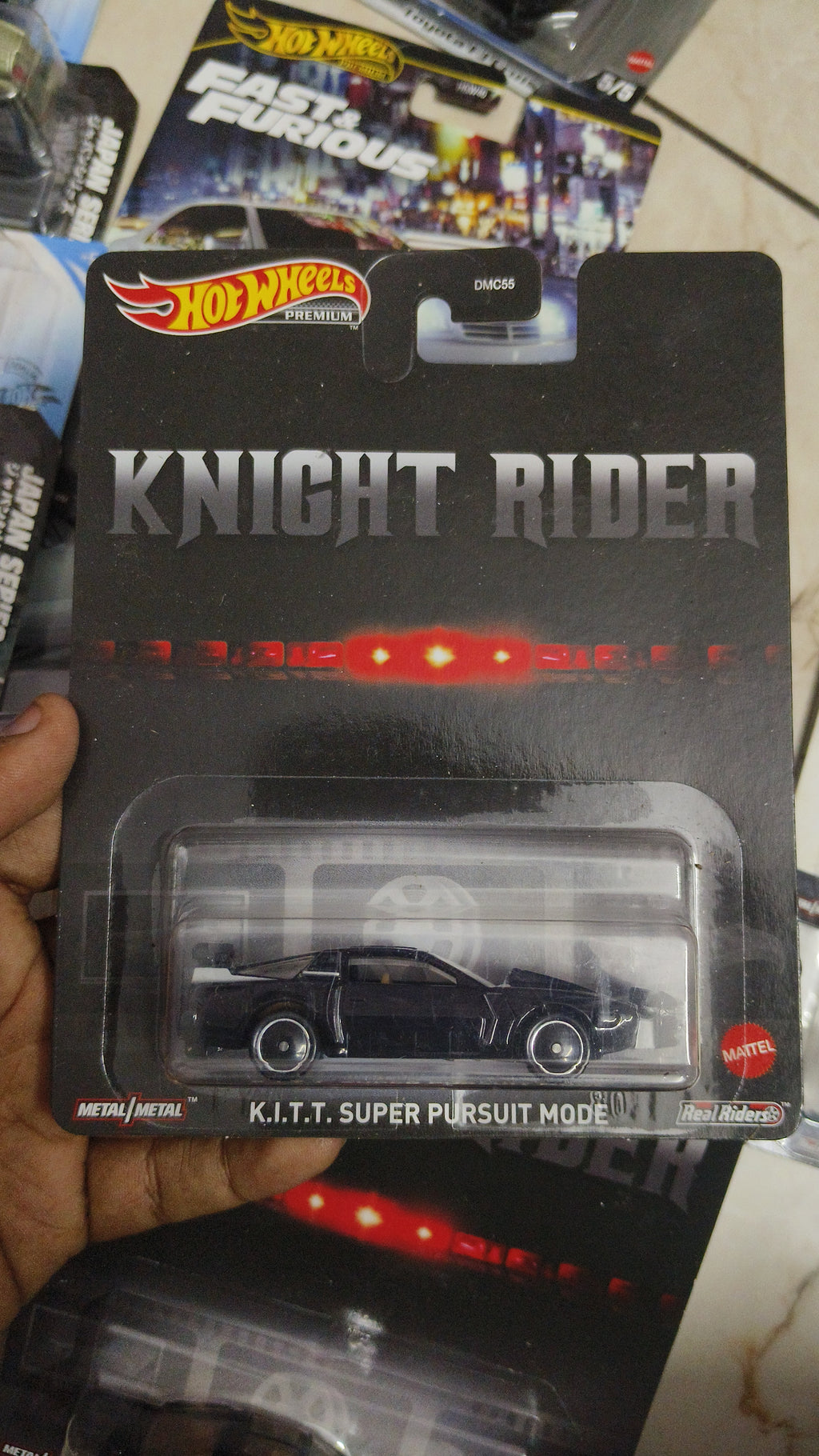 Hot Wheels K.I.T.T.SUPER PURSUIT MODE(Imported card) - Harla Hotwheels Diecast 