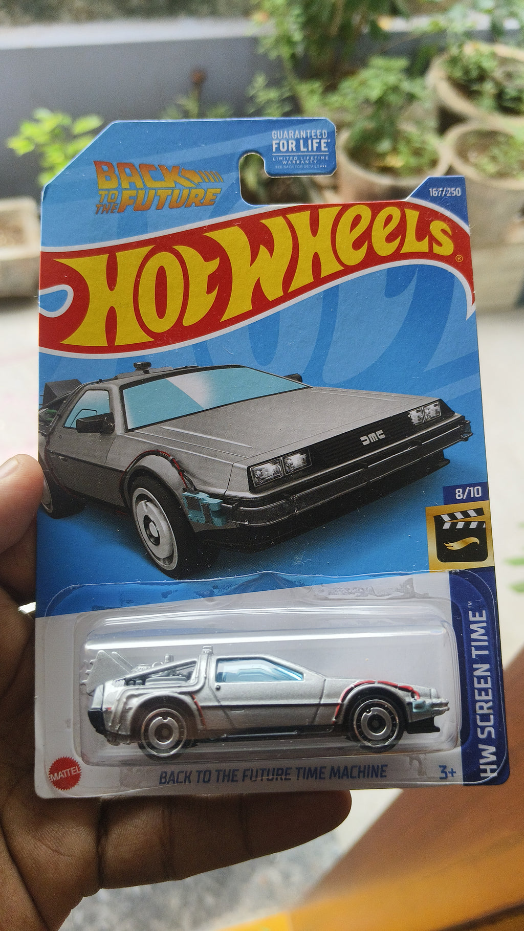 Hot Wheels Back to the future time machine