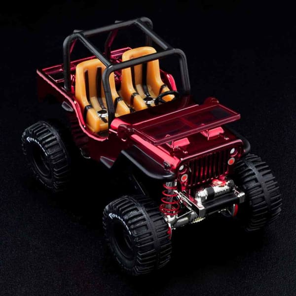 Hot Wheels RLC Exclusive 1944 Willys MB RED - Harla Hotwheels Diecast 