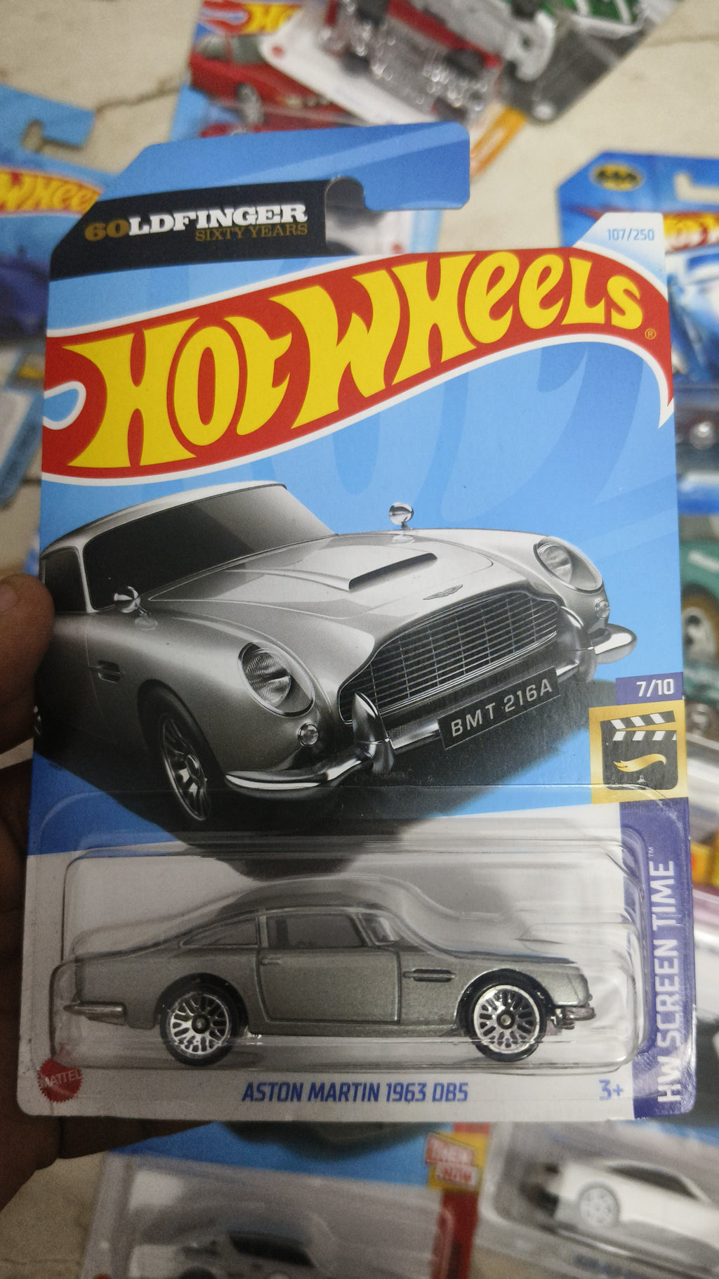 Hot Wheels Aston Martin 1963 DBS - Harla Hotwheels Diecast 