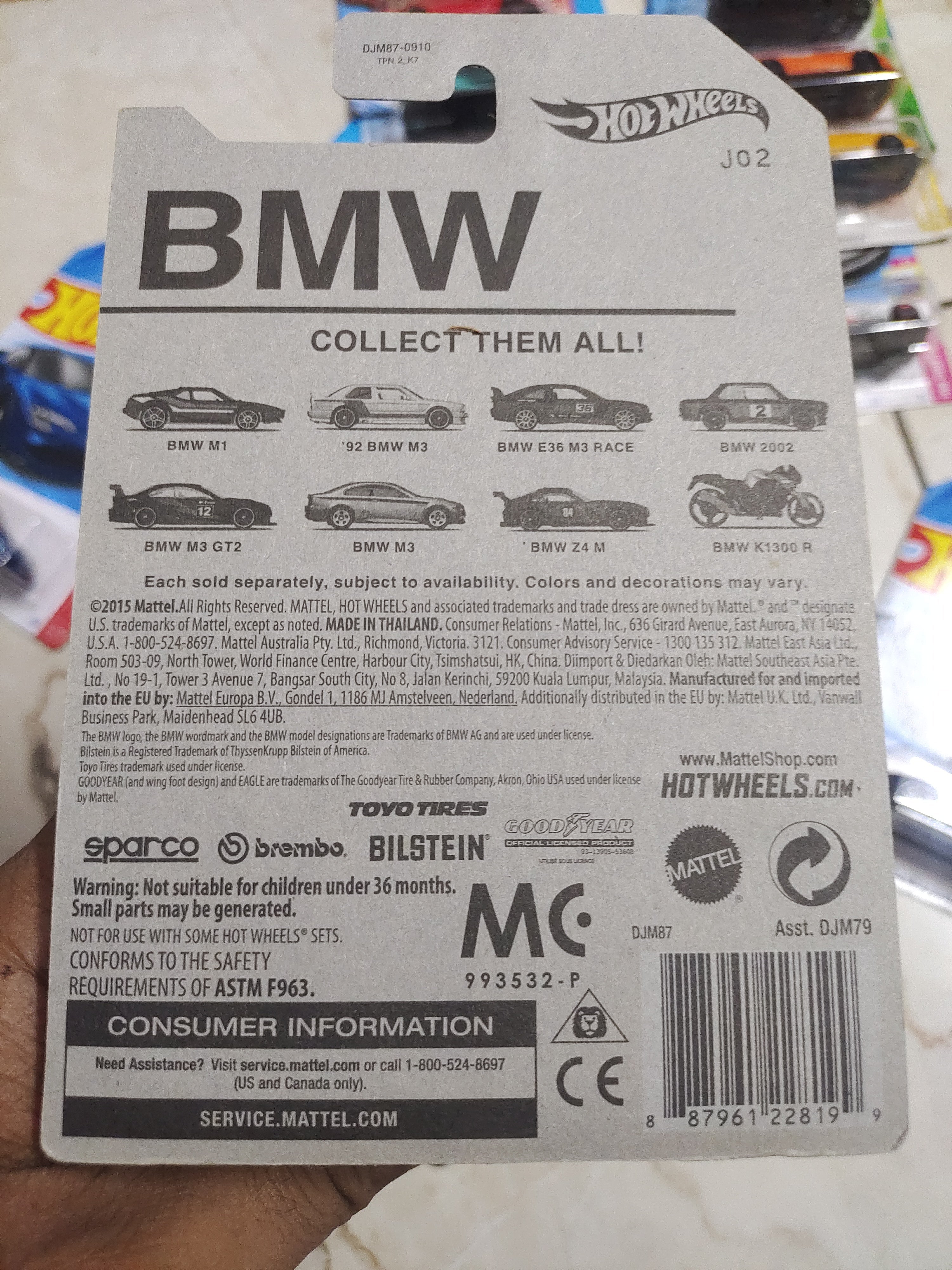 Hot wheels BMW M3 (USA IMPORTS) - Harla Hotwheels Diecast 
