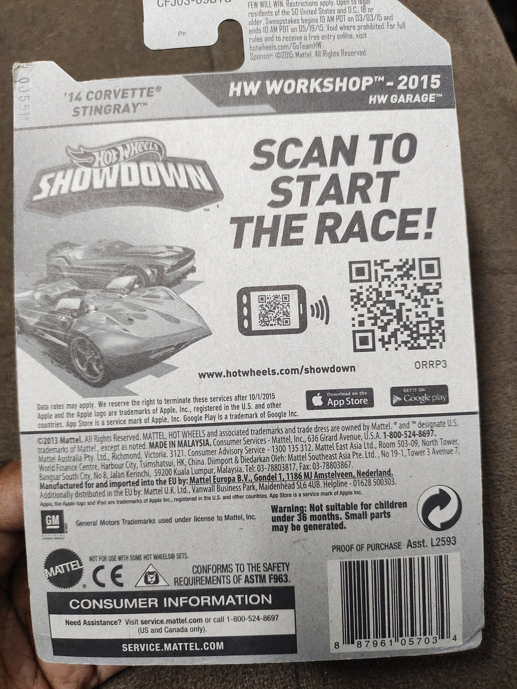 Hot wheels 14 Corvette Stingray Hotwheels Mainline's (Imported)