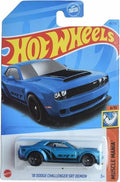 Hot Wheels Dodge Challenger SRT Demon - Blue 2021 - Harla Hotwheels Diecast 