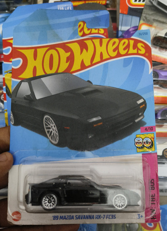 89 Mazda Savanna RX-7 FC35 Hotwheels Mainlines